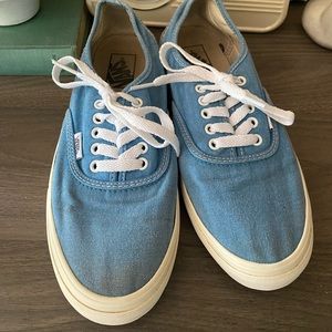 Vans Lace Up Women’s 9.5 Sneakers Blue